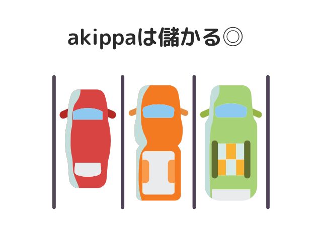 akippaは儲かる◎